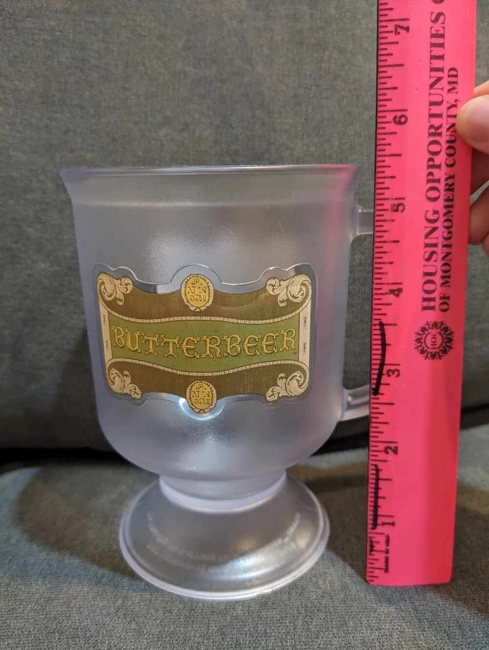 Universal Studios Wizarding World Of Harry Potter Butterbeer Plastic Mug